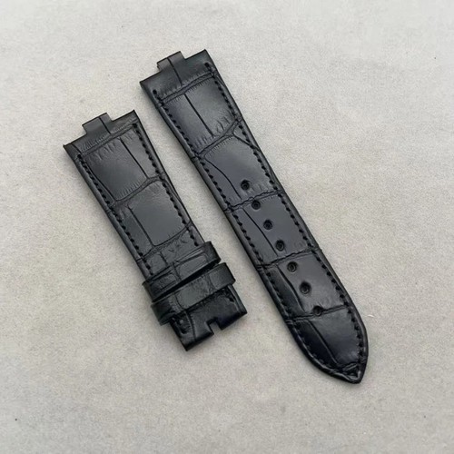 Cinturino pelle nera 25x8mm - in,