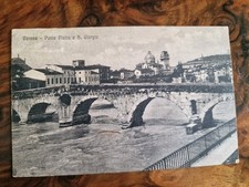 Cartolina Verona Ponte Pietra