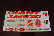 Adesivi giganti arancione