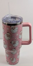 Bicchiere natalizio rosa