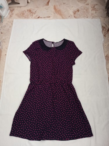 Vestito longuette estivo blu