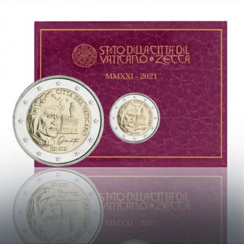 2021 vaticano euro - 2, fdc