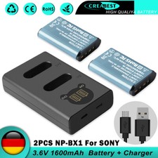2 pezzi NP-BX1 batteria +