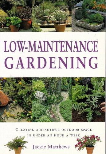 Low maintenance gardening - low-maintenance, gardening.