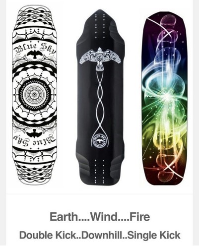 Tavole lunghe blu timide