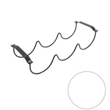  2 pezzi Portabottiglie