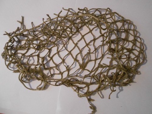 Worn light khaki - , cotton