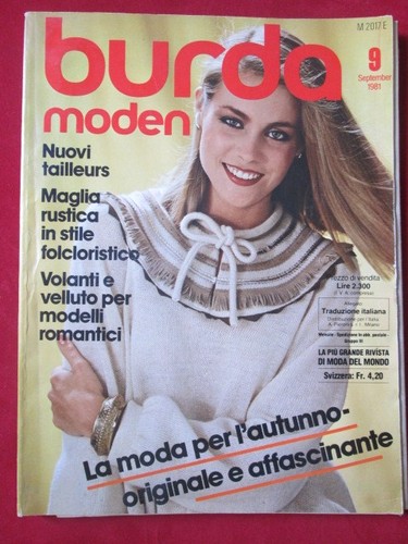 Burda moden con cartamodelli - burda,