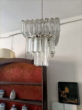 Lampadario Murano trilobi