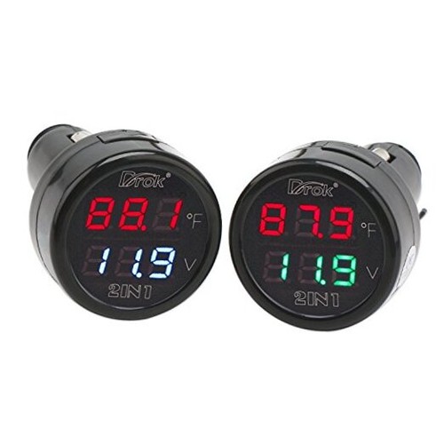 Termometro auto 2pz tensione - auto,,