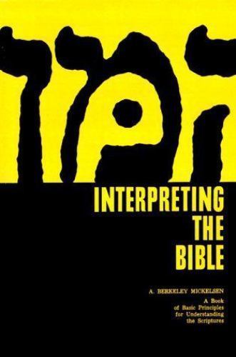 Interpreting the bible - interpreting,