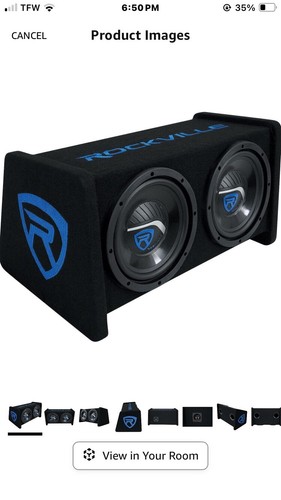 Dual 8in subwoofer - 8in, all