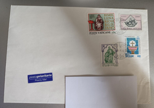 Poste vaticane busta - -,