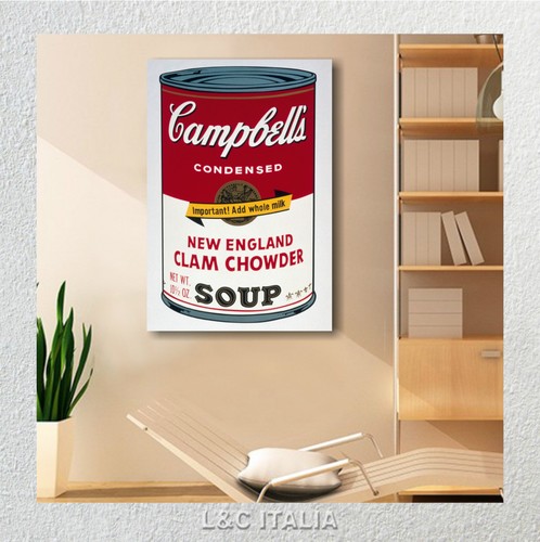 Andy warhol campbells quadro - andy,