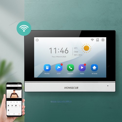 Homsecur monitor interno - monitor,