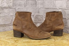 STIVALETTI IN PELLE NABUK