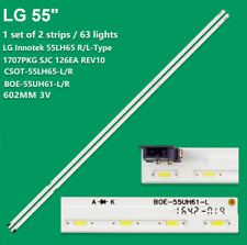 Strisce led LG 55" BOE-55UH61