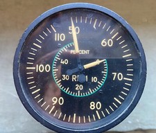 TACHIMETRO ELETTRICO AEREO MILITARE-AIRCRAFT  ELECT. TACHOMETER TYPE 34 GENERAL