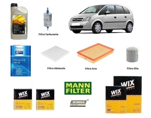Kit filtri tagliando olio - filtri, +
