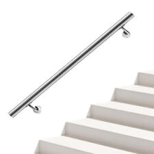 Corrimano da parete in acciaio inox 304 spazzolato per interni ed esterni scale