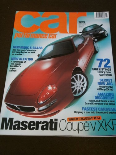 Car magazine maserati coupe - magazine,