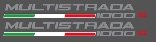 Adesivi ducati multistrada - adesivi,