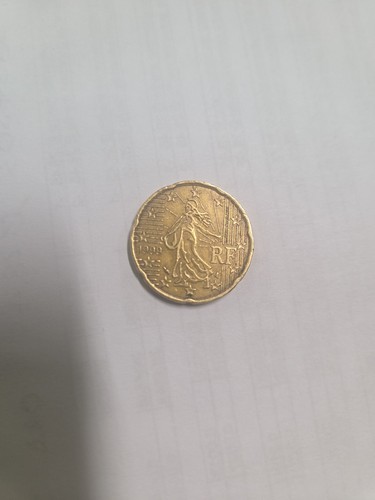 Moneta centesimi francia - moneta,