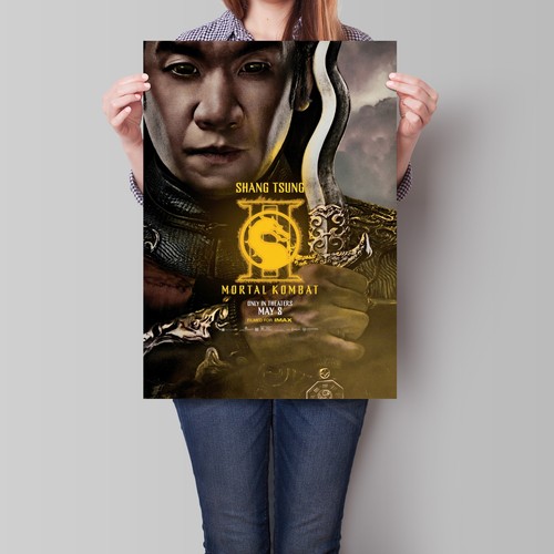 Poster mortal kombat - mortal, shang