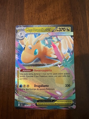 Carta pokemon mega dragonite - mega,