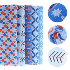  5 pezzi di stoffa patchwork