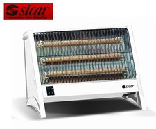 Stufa elettrica 3 elementi steatite 1800W Sicar - S/63