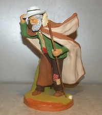 NUOVO Coup de mistral 20cm Santons Fouque Edizione Limitata numero 12 dell'anno 2002 