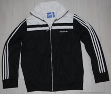 ADIDAS tuta vintage giamaica adicolor firebird giacca rasta chile62 nero