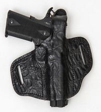 Fondina per pistola in pelle