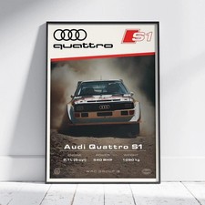 Poster Rally Legend S1 Quattro