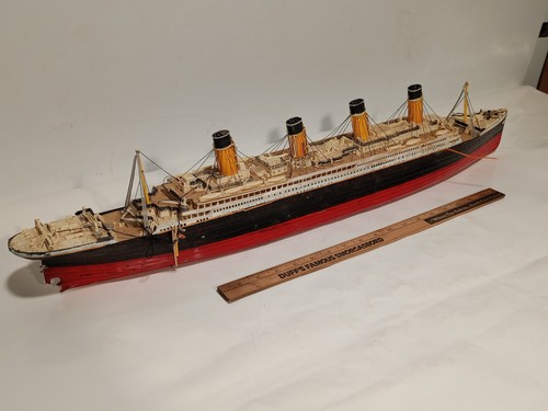 Modellino nave rms - rms, titanic