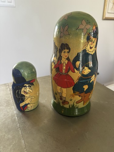 Wizard nesting dolls - oz,