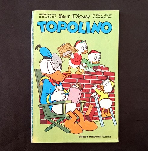 Topolino libr 249 1960 - libr,