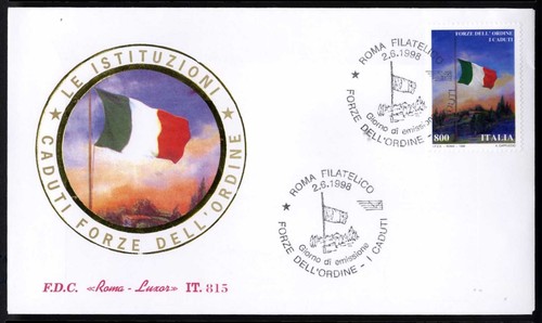 Italia 1998 fdc roma luxor - italia,
