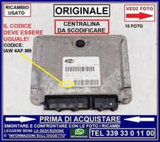 CENTRALINA MOTORE INIEZIONE MARELLI FIAT 600 SEICENTO 1.1 BENZ 01-09