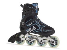 FILA PATTINI IN LINEA DONNA  010621075  LEGACY PRO 84 LADY BLACK/LIGHT BLUE