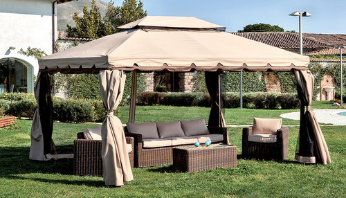 Gazebo adventure 3x4 con - con, teli