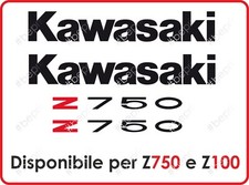 Kit  N 4 adesivi per Kawasaki Z750 / Kawasaki Z1000. SELEZIONA COLORE DESIDERATO