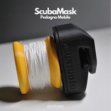 SCUBAMARK - PEDAGNO MOBILE PER CINTURA SPESSORE 4.5mm PIOMBI SUB APNEA PESCA