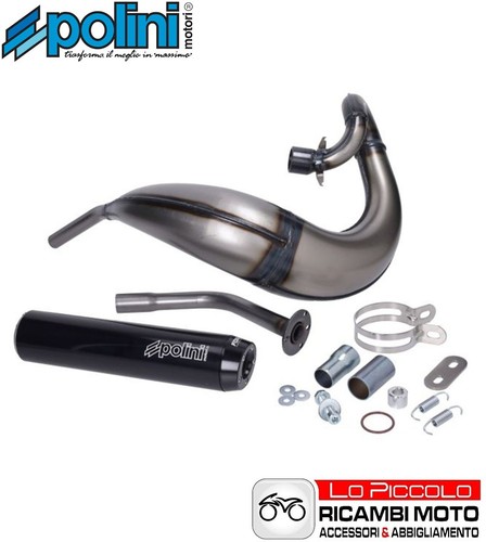 Marmitta scarico completo - marmitta,