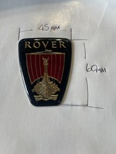 INSERTO BADGE POSTERIORE ROVER