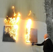 fiammiferi accensione semi-inibita creazioni artistiche decorazioni decoupage