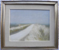 Maceo CASADEI (Forlì 1899–1992) La strada tra l’avena (Romagna) OLIO cm 40x50