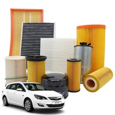 KIT TAGLIANDO 4 FILTRI MISTI OPEL ASTRA J 1.7 CDTI 81KW 110CV DAL 10/10 AL 10/15