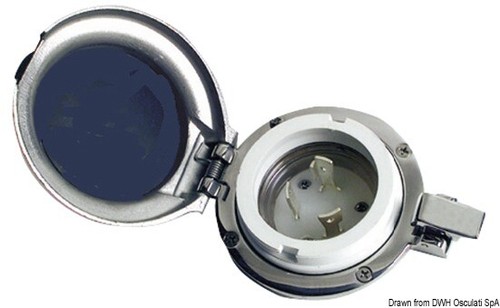Presa inox tonda - 30, a